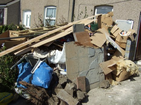 Recycling center accepting old furniture